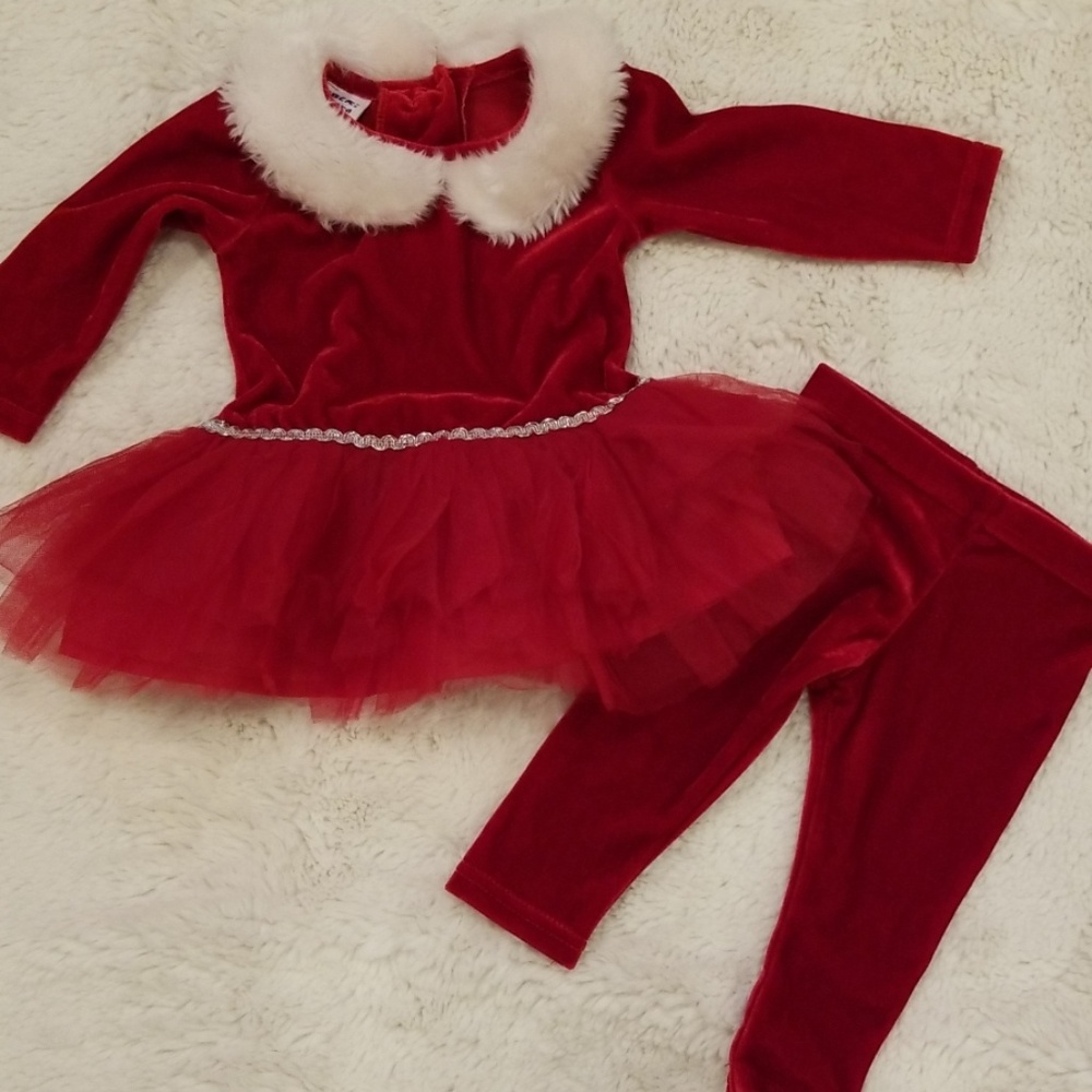 🎉 Holiday 2 piece velvet set